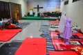 Indahnya Toleransi, Aula Gereja GMKI Kudus Jadi Tempat Salat Pengungsi Banjir