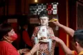 Ritual Cuci Patung Dewa Dewi di Wihara Toa Se Bio Glodok