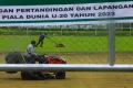 Perawatan 5 Lapangan di Palembang Jelang Piala Dunia U-20