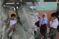 Aktivitas Sekolah di Lereng Gunung Merapi