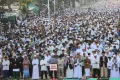 Ribuan Umat Muslim Gelar Salat Idul Fitri 1444 H di Jatinegara