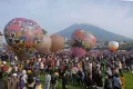 Penerbangan Balon Udara Tradisional di Temanggung