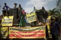 Unjuk Rasa Pengelola TPST Sidoarjo Tolak Tingginya Biaya Masuk