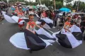 Kemeriahan Parade Karnaval Festival Budaya Isen Mulang 2023