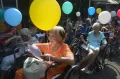 Peringatan Hari Lansia di Semarang, Oma Opa Terbangkan Balon Warna-Warni