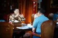 Menhan Prabowo Brainstorming dengan KSAL Bahas Penguatan Matra Laut