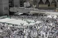 Kepadatan Masjidil Haram Jelang Puncak Haji