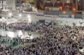 Kepadatan Masjidil Haram Jelang Puncak Ibadah Haji 1444 H