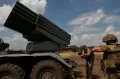 Serangan Balasan, Prajurit Ukraina Gempur Pasukan Rusia dengan Misil Howitzer 2S1
