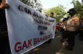 Unjuk Rasa di PT KAI Daop 8 Surabaya