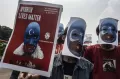 Aksi Unjuk Rasa Solidaritas untuk Muslim Uighur
