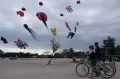 Penuh Warna Sanur International Kite Festival di Pantai Mertasari