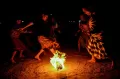 Tradisi Sepak Bola Api di Kabupaten Bandung Sambut Tahun Baru Islam 1445 H