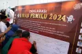 Pembukaan Kirab Pemilu 2024 di Makassar