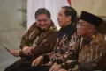 Momen Hangat Para Menteri Jokowi Sebelum Sidang Kabinet Paripurna di Istana Negara