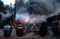 Kerugian Kapal Nelayan yang Terbakar di Pelabuhan Jongor Capai Rp150 Miliar