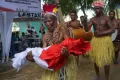 Pengibaran Bendera Merah Putih di Perbatasan RI - Palau