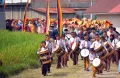 Arak-arakan Pekan Kebudayaan Nasional di Tanah Datar Sumbar