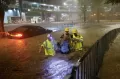 Hong Kong Banjir Dahsyat, Mal Hingga Parkiran Mobil Terendam