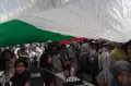Aksi Dukungan untuk Palestina di Titik Nol Km Yogyakarta