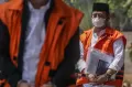Pakai Kopiah, Syahrul Yasin Limpo Jalani Pemeriksaan di KPK
