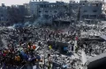 Prahara Maut di Khan Younis, Hujan Rudal Israel Hancurkan Gaza
