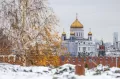 Hari Pertama Salju Turun di Moskow Rusia, Suasana Jadi Syahdu