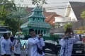 Ribuan Penabuh Rebana Meriahkan Pawai Kauman Kampung Quran di Semarang