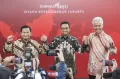 Kompak Pakai Batik, Begini Momen Hangat Tiga Bacapres Usai Bertemu Jokowi di Istana