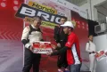 Aksi Balap One Make Race Honda Brio Speed Challenge 2023 di Sirkuit Sentul
