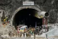 Proyek Terowongan di India Runtuh, 41 Pekerja Terjebak Hampir 3 Pekan