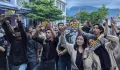 Aksi Mahasiswa Lawan Politik Dinasti dan Pelanggaran HAM
