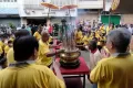 Ritual Pemindahan Patung Dewa Kwan Kong di Makassar