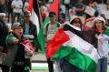 Desak Gencatan Senjata di Gaza, Massa Pendukung Palestina Gelar Aksi di Kolombia