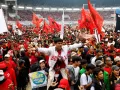 Tarian Naga Meriahkan Kampanye Ganjar Pranowo di Stadion Pakansari