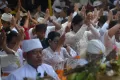 Prosesi Tawur Agung Kesanga di Pura Agung Giri Natha Semarang
