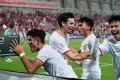 Selebrasi Kemenangan Timnas Usai Tendang Korsel dari Piala Asia U-23