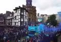 Parade Biru Manchester City Rayakan Gelar Keempat Beruntun Liga Premiere