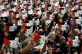 Aksi Berbaring Kutuk Genosida Israel di Spanyol
