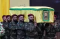 Pemakaman Komandan Senior Hizbullah Mohammed Nasser yang Syahid Akibat Serangan Israel