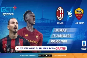 Live Streaming RCTI+, AC Milan vs AS Roma: Pioli Waspada Taring Serigala