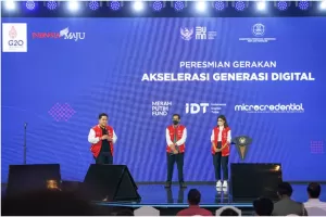 Nadiem, Erick Thohir, dan Najwa Bekali Generasi Muda Talenta Digital lewat IDT