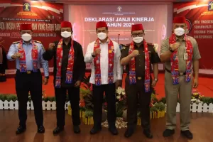 Kanwil Kemenkumham DKI Jakarta Deklarasikan Janji Kinerja 2022