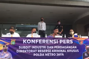 Polda Metro Gulung 2 Pengedar Rokok Ilegal di Jakarta dan Bekasi