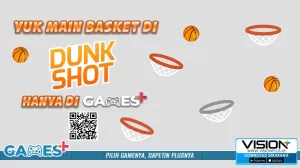 Ayo Main Basket di Game Dunk Shot Hanya di Games+!