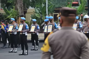 Polrestabes Surabaya Pecat 12 Oknum Polisi Akibat Lakukan Pelanggaran Berat