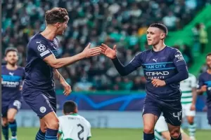 Hasil Sporting vs Manchester City: The Citizens Mengamuk di Babak Pertama