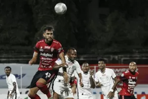 Liga 1 Bali United vs Persipura: Menang Meyakinkan, Serdadu Tridatu Kuasai Klasemen