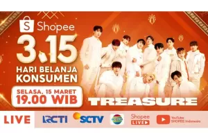 Saksikan Penampilan Comeback Spesial TREASURE di Shopee Hari Belanja Konsumen TV Show Besok