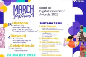 Ngobrol Metaverse hingga Transformasi Digital Pemda, Ini Link Pendaftaran Webinar March Festival